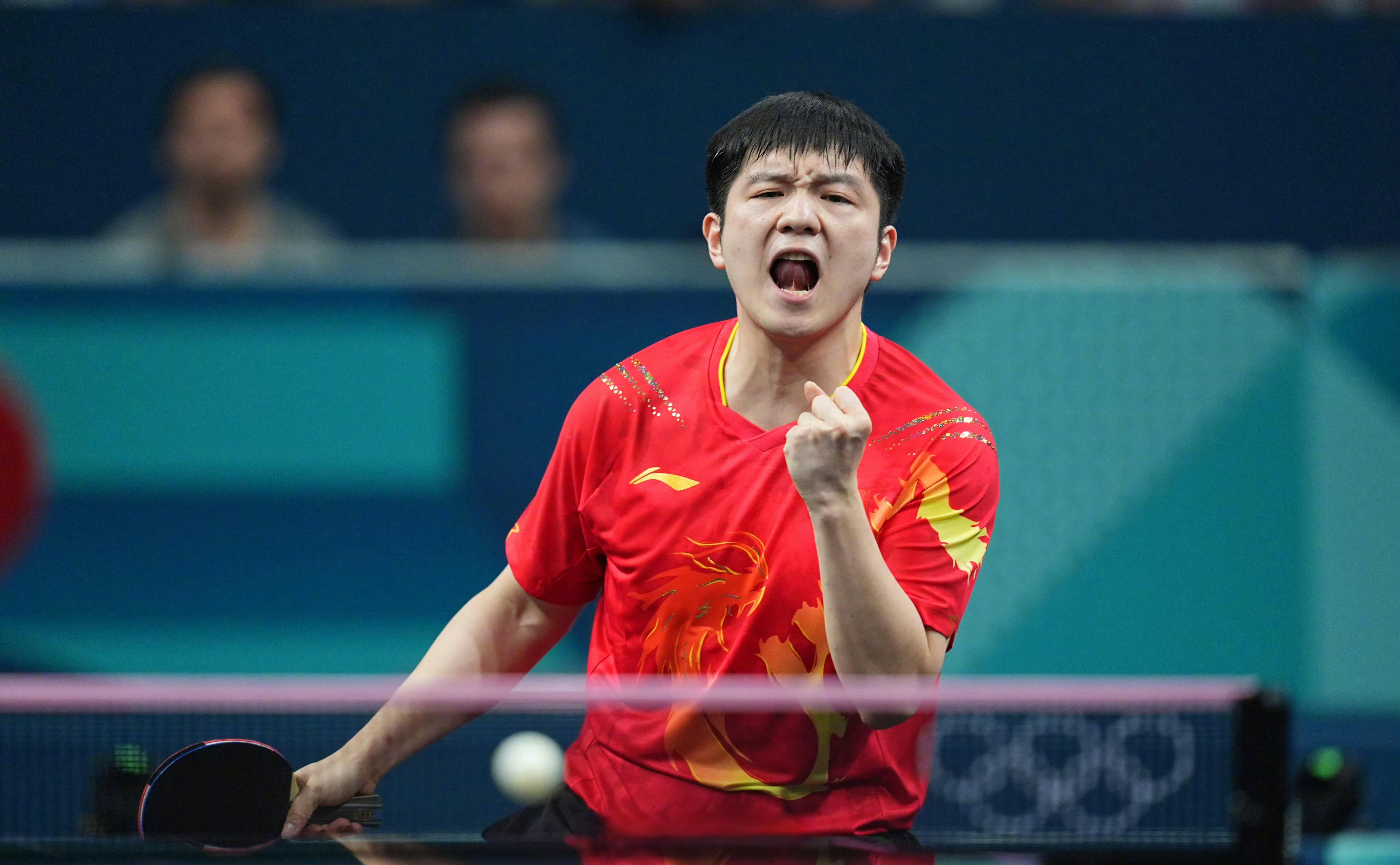 中国队横扫德国队，樊振东惊艳四座