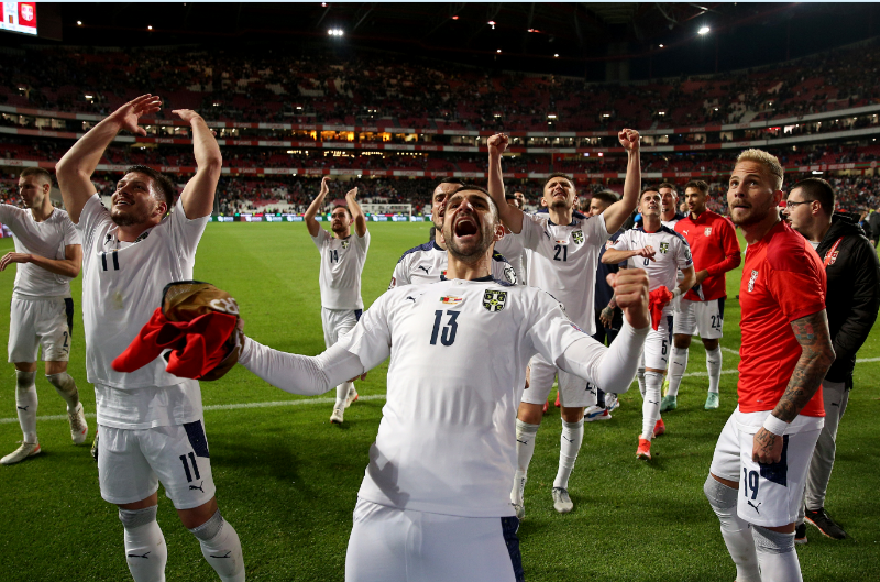 塞尔维亚爆冷击败葡萄牙，晋级希望渺茫的简单介绍