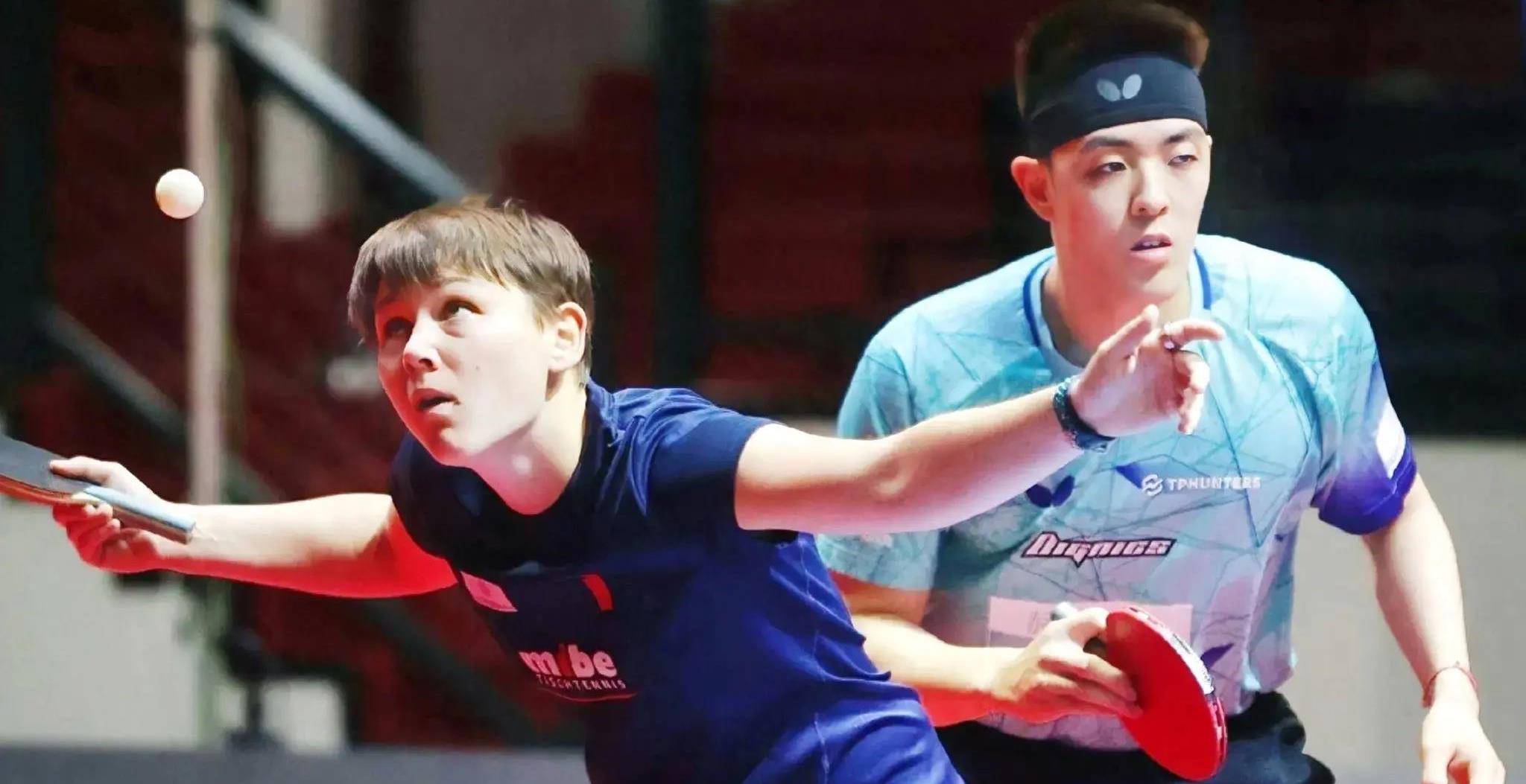 包含日本乒乓球队翻盘德国乒乓球队，波尔关键制胜的词条